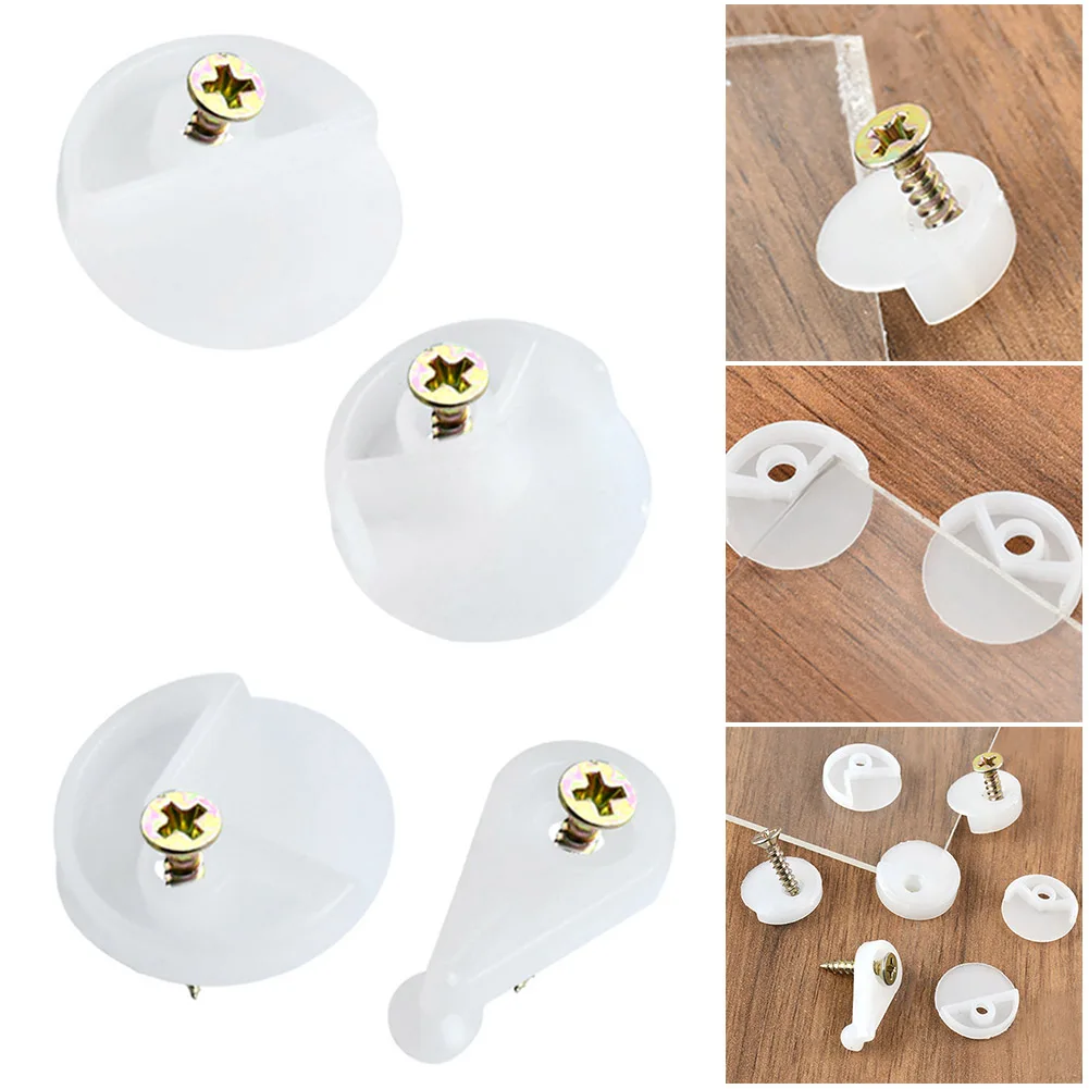 20 Pcs Mirror Wall Hanging Fixing Kit Frameless Plastic Wall Mounting Clips Glass Retainer Kit Plastic Universal With Screws 
20 Pcs Mirror Wall Hanging Fixing Kit Frameless Plastic Wall Mounting Clips Glass Retainer Kit Plastic Universal With Screws
