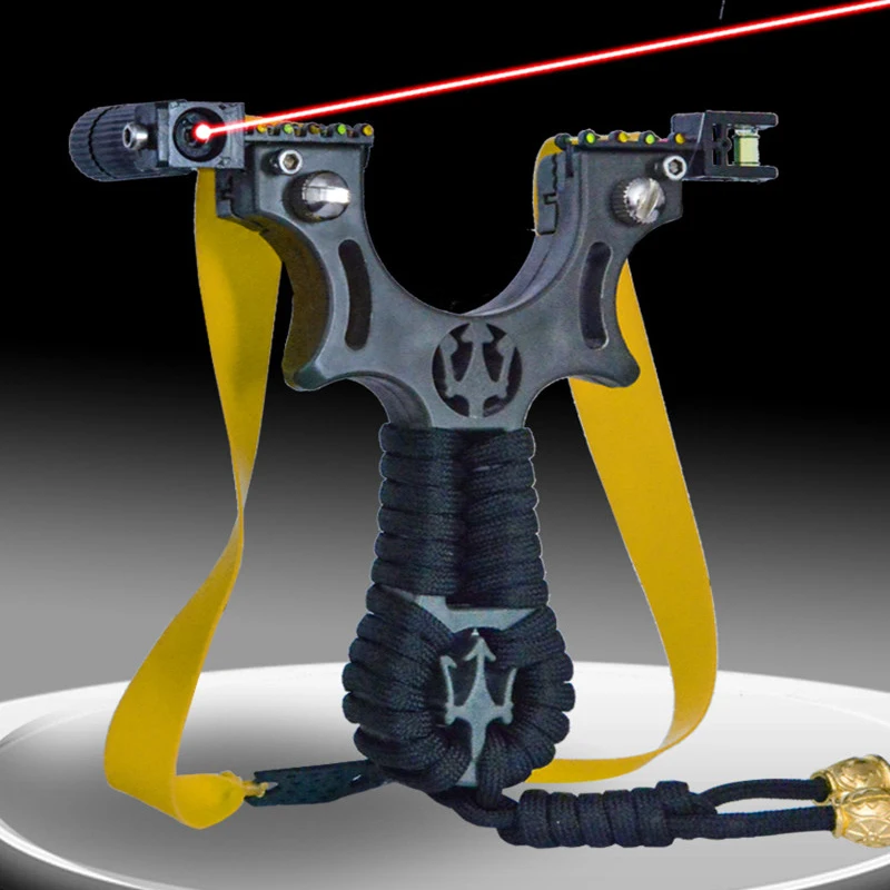 Hunting Laser Slingshot With Level High Precision Instrument Outdoor Catapult Slingshot Balls Laser Aiming Accessories
Hunting Laser Slingshot With Level High Precision Instrument Outdoor Catapult Slingshot Balls Laser Aiming Accessories