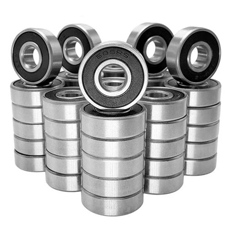 100Pcs/Set 608RS Ball Bearing ABEC-5 8X22X7 Mm Deep Groove Carbon Steel Sealed Ball Bearings
100Pcs/Set 608RS Ball Bearing ABEC-5 8X22X7 Mm Deep Groove Carbon Steel Sealed Ball Bearings