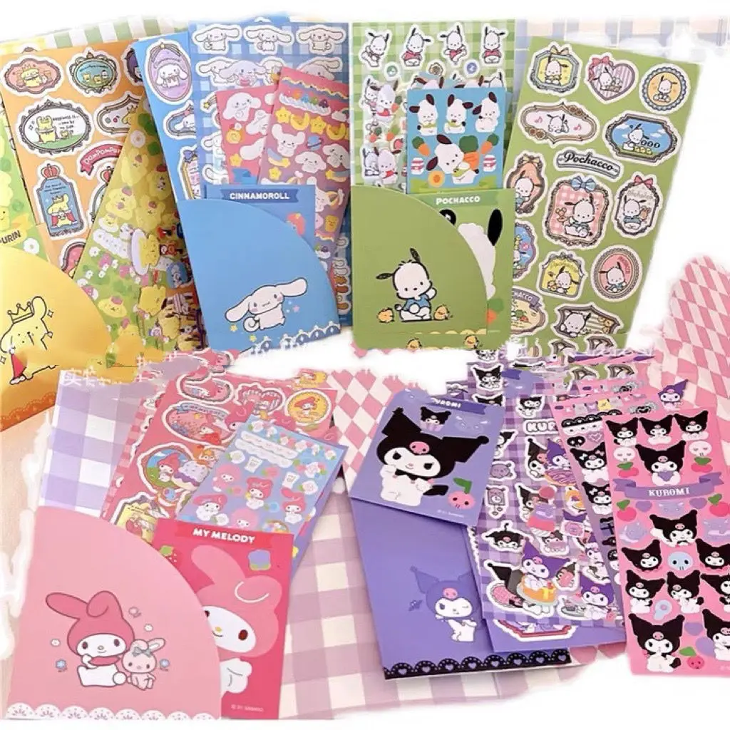 Ins милый Sanrio стикер сумка Kuromi Cinnamorll My Melody DIY студенческие канцелярские принадлежности Декоративные стикеры кавайные стикеры s
Ins милый Sanrio стикер сумка Kuromi Cinnamorll My Melody DIY студенческие канцелярские принадлежности Декоративные стикеры кавайные стикеры s
