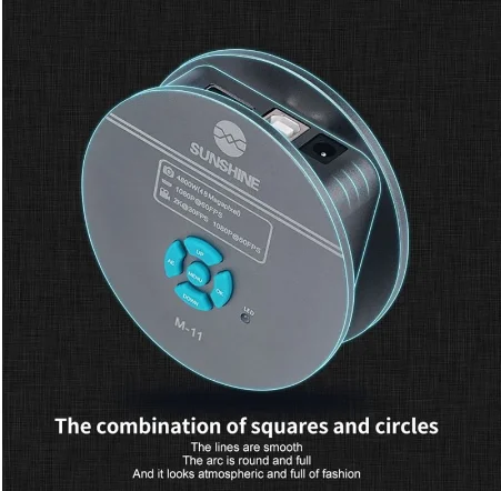 Sunshine M-11 4800W Pixel HD-MI Trinocular Microscope HD Industrial Grade For Mobile Phone Motherboard Repair Tool
Sunshine M-11 4800W Pixel HD-MI Trinocular Microscope HD Industrial Grade For Mobile Phone Motherboard Repair Tool