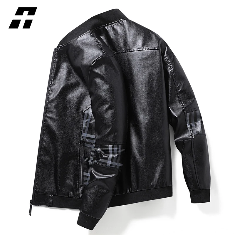 Men Leather Jackets Autumn Motorcylce Casual Patchwork PU Jacket Mens Windbreaker Biker Slim Coat Male Leather Brand Clothing
Men Leather Jackets Autumn Motorcylce Casual Patchwork PU Jacket Mens Windbreaker Biker Slim Coat Male Leather Brand Clothing