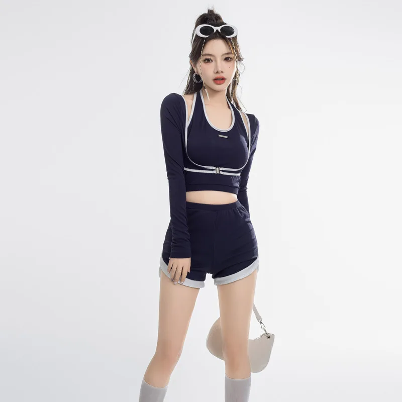 Three Piece Swimsuits Women Summer 2023 Tankini High Waisted Bikini Surfing Retro Sexy Swimwear Female Korean Set Body Beach
Three Piece Swimsuits Women Summer 2023 Tankini High Waisted Bikini Surfing Retro Sexy Swimwear Female Korean Set Body Beach
