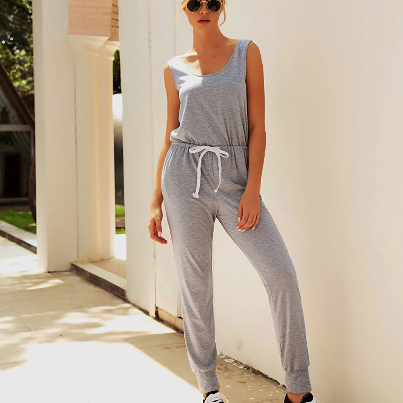 Комбинезон женский однотонный без рукавов, цветная одежда для сна, Атлетический повседневный элегантный Ромпер, комбинезон для подростков
Комбинезон женский однотонный без рукавов, цветная одежда для сна, Атлетический повседневный элегантный Ромпер, комбинезон для подростков