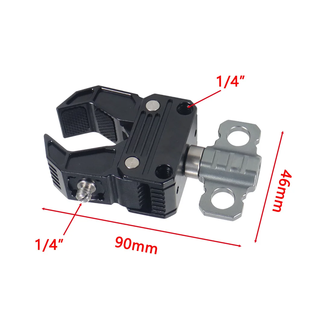 SLR Camera Micro-single Photography Gimbal C-type Vigorously Clip Tactical Crab Clamp Magic Hand Tripod Extension Accessories
SLR Camera Micro-single Photography Gimbal C-type Vigorously Clip Tactical Crab Clamp Magic Hand Tripod Extension Accessories