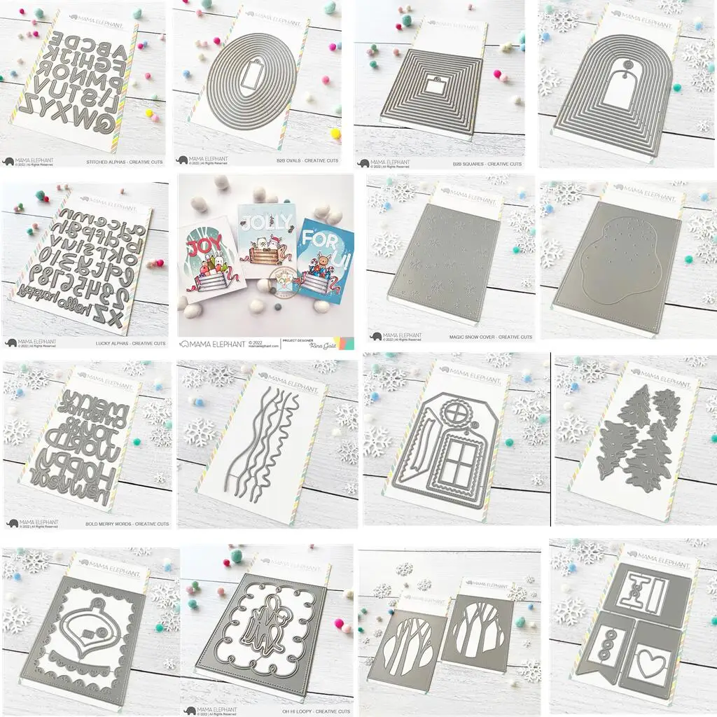2022 Arrival Christmas Background Shape New Metal Cutting Dies DIY Scrapbooking Paper Craft Handmade Make Album Card Punch
2022 Arrival Christmas Background Shape New Metal Cutting Dies DIY Scrapbooking Paper Craft Handmade Make Album Card Punch