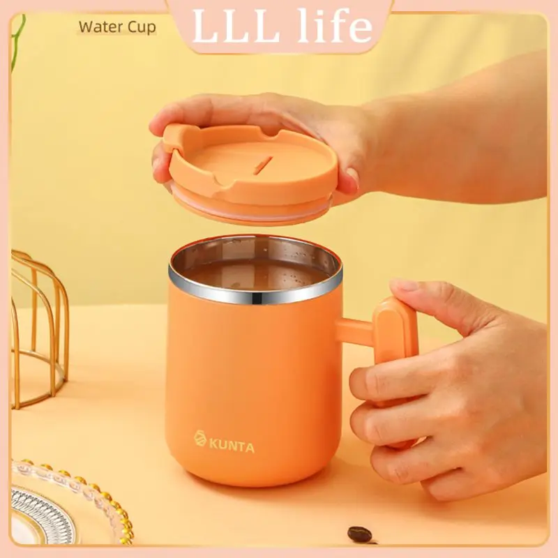 Latte Cappuccino Insulated Cups With Lid Water Bottle Vacuum Flask Creative Handle Thermos Mug With Handle 304 Stainless Steel
Latte Cappuccino Insulated Cups With Lid Water Bottle Vacuum Flask Creative Handle Thermos Mug With Handle 304 Stainless Steel