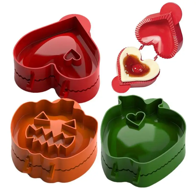 Hand Pie Molds 3Pcs Pie Molds Party Potluck Pie Maker Set Halloween Party Potluck Mini Pie Maker Cookie Cutters For Biscuits
Hand Pie Molds 3Pcs Pie Molds Party Potluck Pie Maker Set Halloween Party Potluck Mini Pie Maker Cookie Cutters For Biscuits