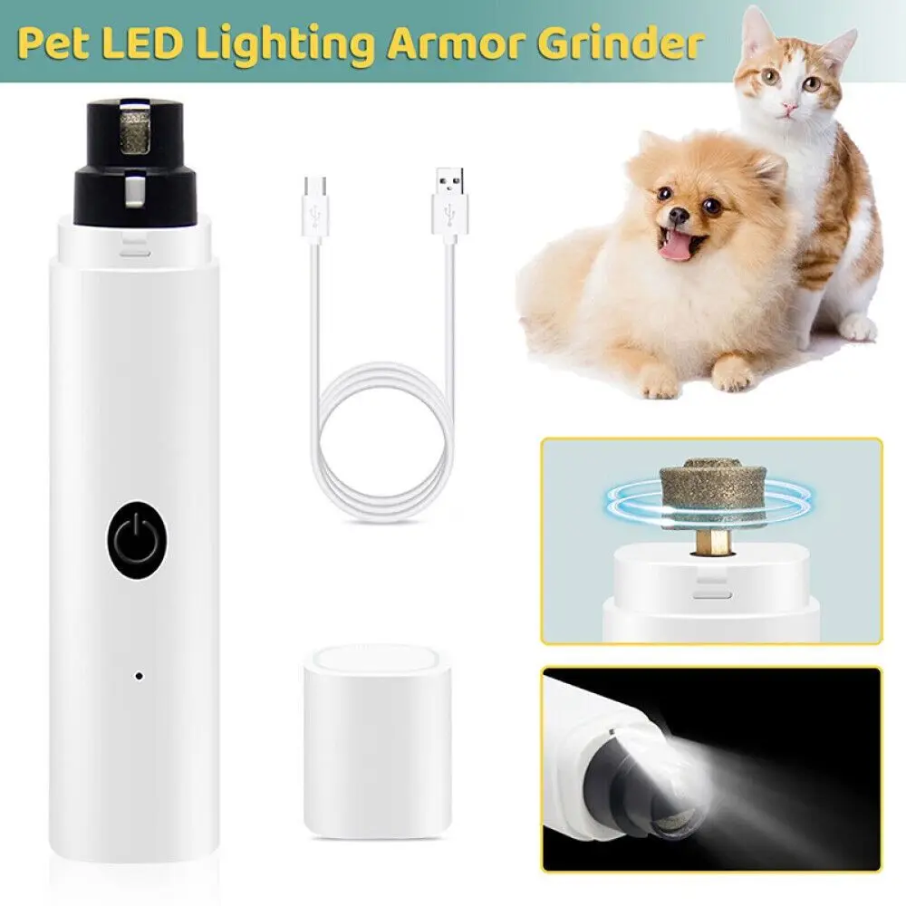 Electric USB Rechargeable Dog Cat Pet Supplies Pet Nail Grinder Nail Grooming Trimmer Clipper Paws Nail Cutter
Electric USB Rechargeable Dog Cat Pet Supplies Pet Nail Grinder Nail Grooming Trimmer Clipper Paws Nail Cutter