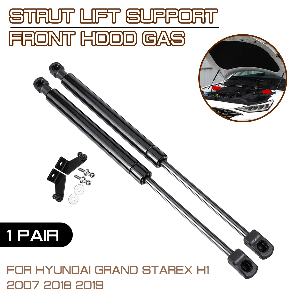 For Hyundai Grand Starex H1 2007 2018 2019 Car Front Engine Cover Hood Shock Lift Struts Bar Support Rod Arm Gas Spring Bracket
For Hyundai Grand Starex H1 2007 2018 2019 Car Front Engine Cover Hood Shock Lift Struts Bar Support Rod Arm Gas Spring Bracket