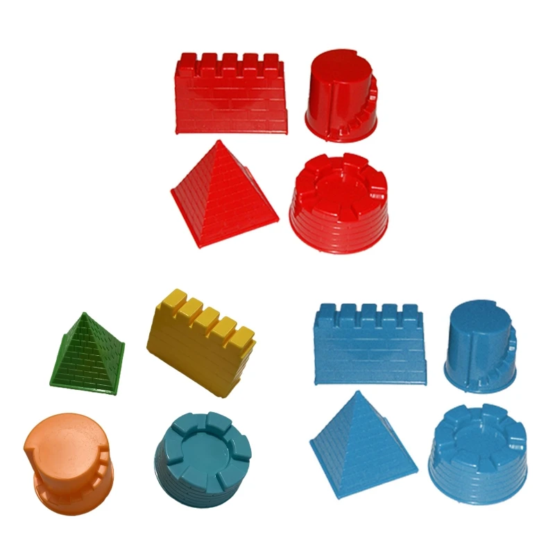 4pcs Beach Toy Sandbox Summer Gift for Kids with Pyramid Blockhouse Easy Packed N0HD
4pcs Beach Toy Sandbox Summer Gift for Kids with Pyramid Blockhouse Easy Packed N0HD