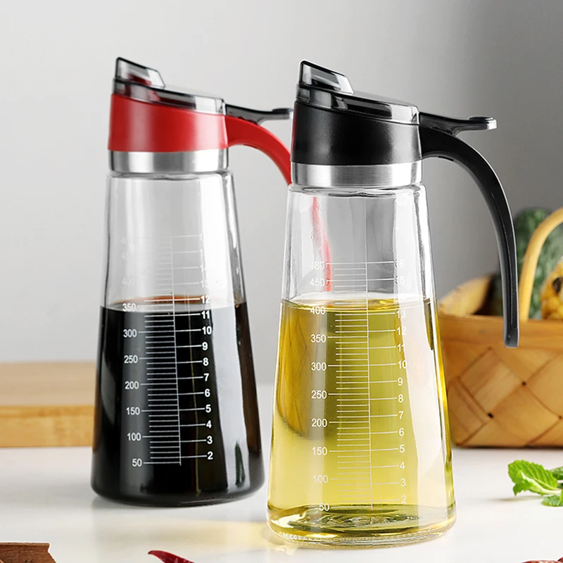 500ml Reinforced Glass Olive Oil Bottle Premium Vinegar Container Kitchen Soy Sauce Bottle Fashion Glass Vinegar Storage Bottle
500ml Reinforced Glass Olive Oil Bottle Premium Vinegar Container Kitchen Soy Sauce Bottle Fashion Glass Vinegar Storage Bottle