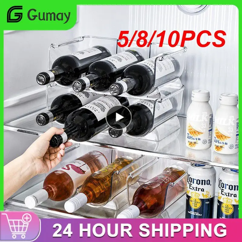 5/8/10PCS Champagne Storage Box Refrigerator Organizer Transparent Red Wine Wine Display Rack Bottle Holder Stackable Thickened
5/8/10PCS Champagne Storage Box Refrigerator Organizer Transparent Red Wine Wine Display Rack Bottle Holder Stackable Thickened