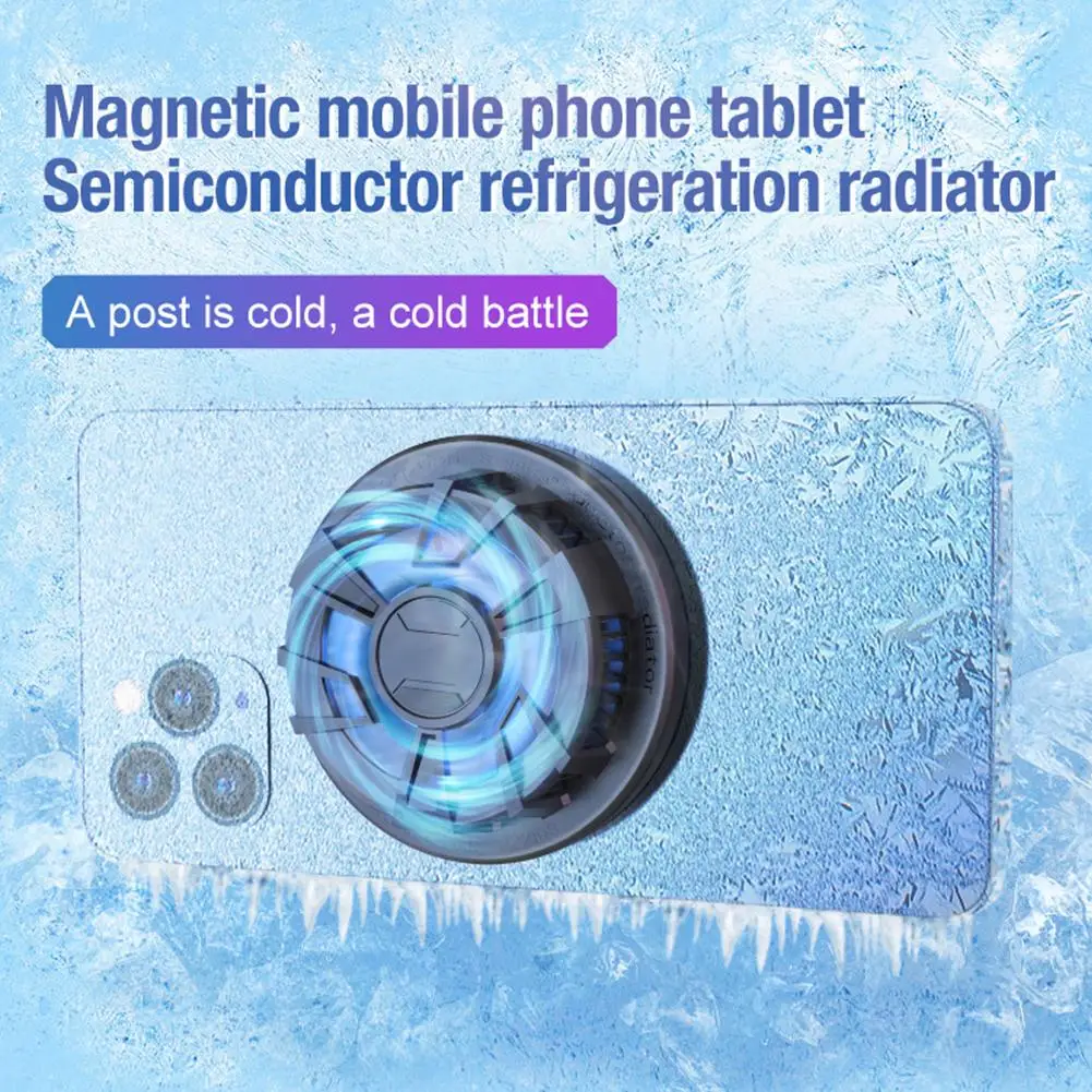 Magnetic Mobile Phones Radiator Portable Tablet Cooling Fan Semiconductor Freezing Refrigeration Rapid Cooling Mute Cooler
Magnetic Mobile Phones Radiator Portable Tablet Cooling Fan Semiconductor Freezing Refrigeration Rapid Cooling Mute Cooler