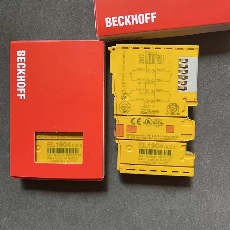 BECKHOFF Beckhoff Module EL1904 EL2904 EtherCAT Safety Terminal Module
BECKHOFF Beckhoff Module EL1904 EL2904 EtherCAT Safety Terminal Module