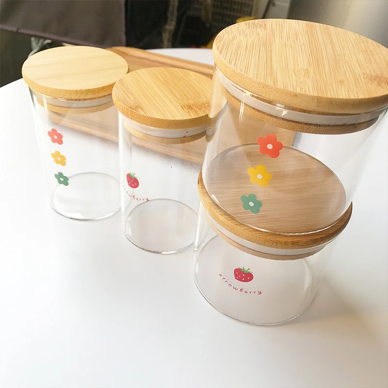 Kawaii Style Storage Bottles Vacuum Coffee Dry Cookie Sealed Jar Storage Glass Transparent Tarros Home Organization
Kawaii Style Storage Bottles Vacuum Coffee Dry Cookie Sealed Jar Storage Glass Transparent Tarros Home Organization