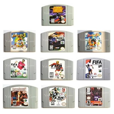 Aero Fighters Assault Video Game Cartridge Console Card for Nintendo N64 US NTSC Version English Language
Aero Fighters Assault Video Game Cartridge Console Card for Nintendo N64 US NTSC Version English Language