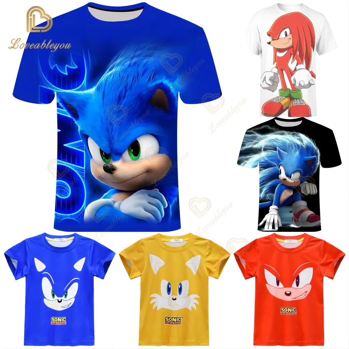 2023 New Sonic Unisex 3D T-shirt O-neck Long Sleeve Sonic Clothes Fashion Animal Cute Print Large Casual Street Wear Oversize
2023 New Sonic Unisex 3D T-shirt O-neck Long Sleeve Sonic Clothes Fashion Animal Cute Print Large Casual Street Wear Oversize