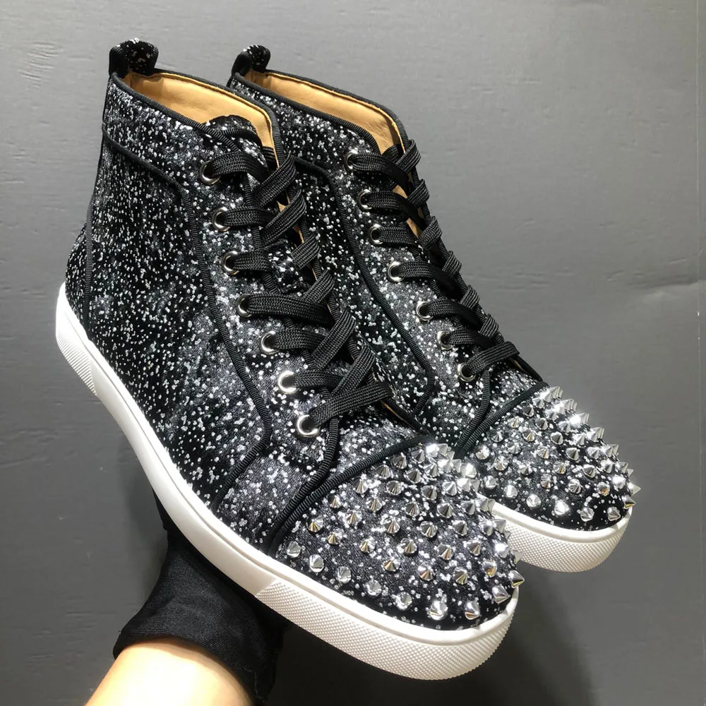 Туфли мужские/женские высокие, натуральная кожа, заостренный носок, красная подошва, повседневные, на плоской подошве, свадебные лоферы, шип...
Туфли мужские/женские высокие, натуральная кожа, заостренный носок, красная подошва, повседневные, на плоской подошве, свадебные лоферы, шип...