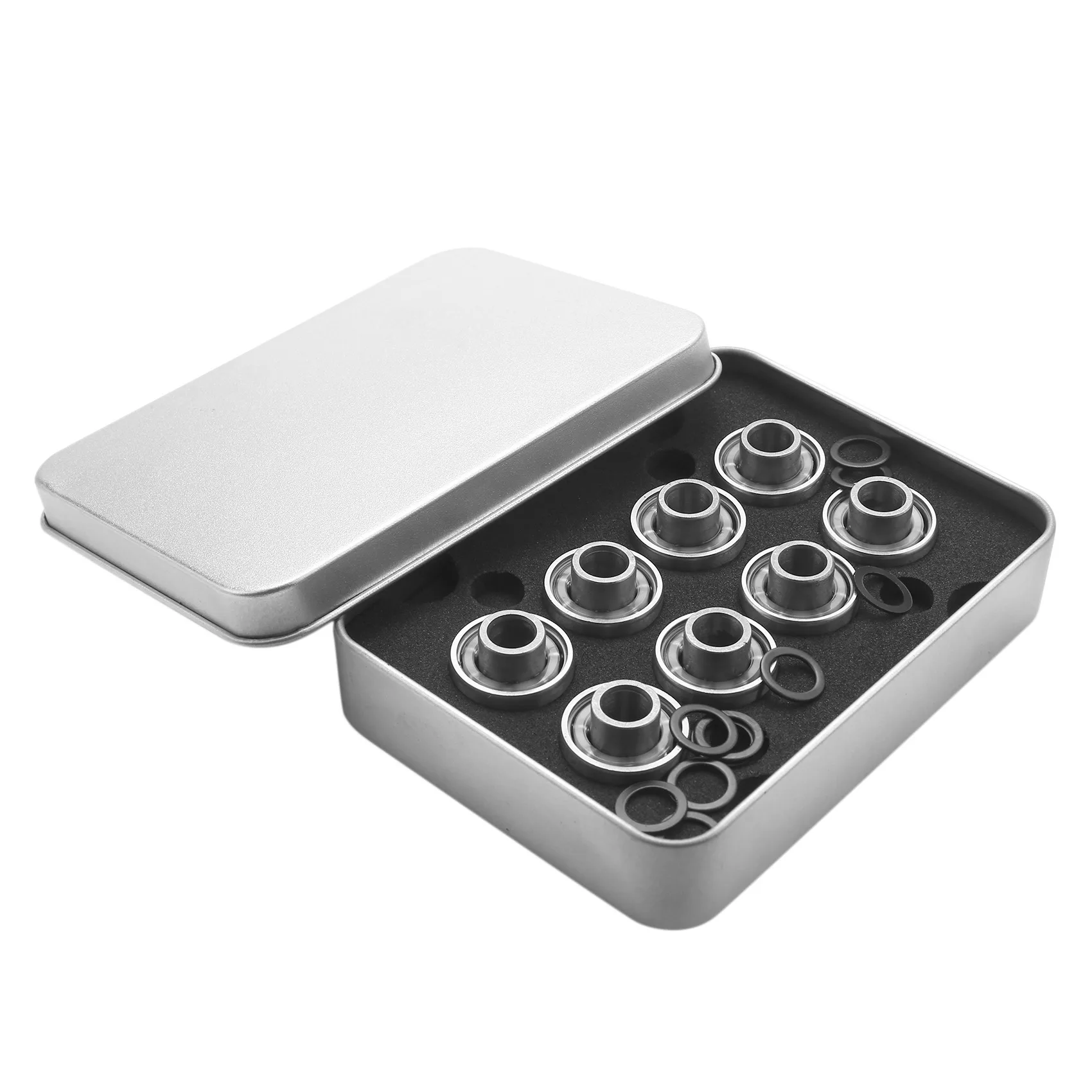 8Pcs High Speed Pro Longboard Skateboar Bearings Cr Mo Steel ABEC-9 608RS Sakting Bearing
8Pcs High Speed Pro Longboard Skateboar Bearings Cr Mo Steel ABEC-9 608RS Sakting Bearing