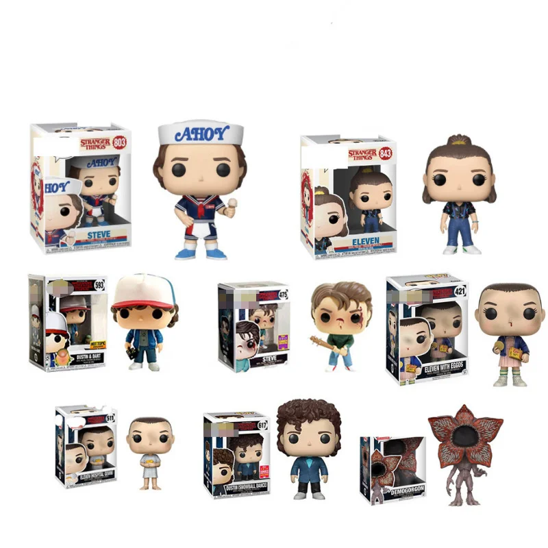 Stranger Things 3 Dustin Steve The Frog Small 11 Piranha Flower Model Ornaments Model Doll Children's Gift Anime Figure Toys
Stranger Things 3 Dustin Steve The Frog Small 11 Piranha Flower Model Ornaments Model Doll Children's Gift Anime Figure Toys