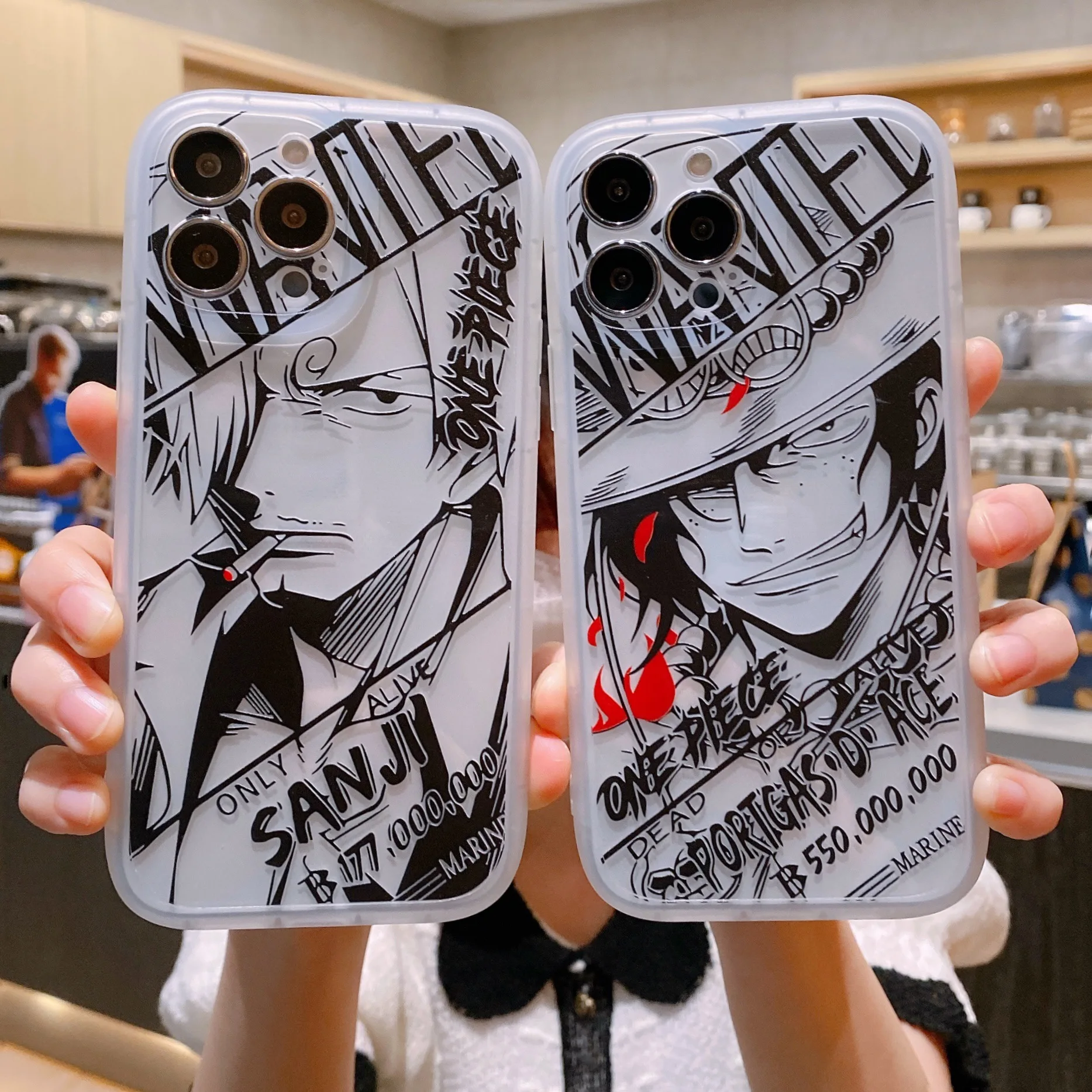Tide One Piece Phone Case for IPhone11 12 13 Pro Max X XR 7 8 Plus Cover Transparent IPhone Case Fall Protection Shell
Tide One Piece Phone Case for IPhone11 12 13 Pro Max X XR 7 8 Plus Cover Transparent IPhone Case Fall Protection Shell
