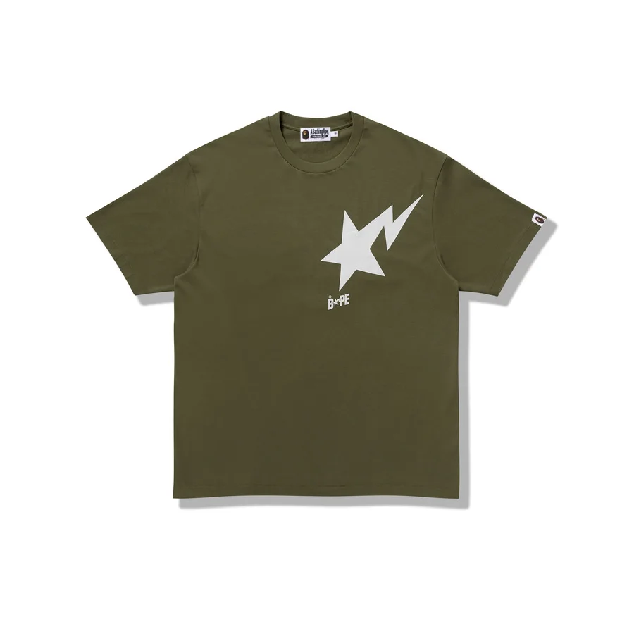 BAPE Star Tshirts Female Male Print Short Sleeve Casual Clothes Summer Trip Beach Tops Solid Color 100% Cotton T-Shirt Camisetas
BAPE Star Tshirts Female Male Print Short Sleeve Casual Clothes Summer Trip Beach Tops Solid Color 100% Cotton T-Shirt Camisetas