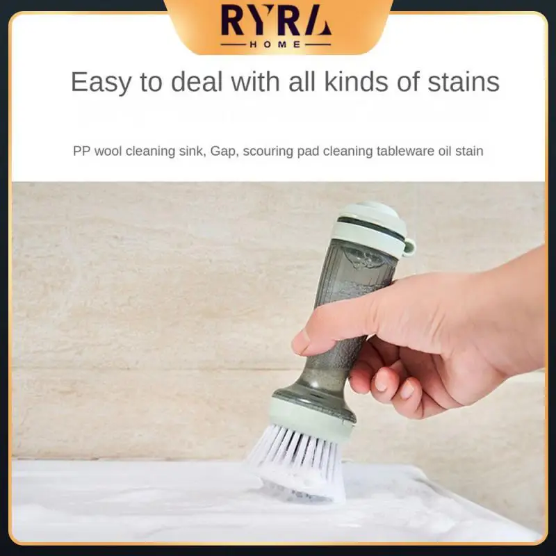 Strong Decontamination Pot Brush 1pcs Dishwashing Brush Home Clean Cleaning Brush Efficient Kitchen Accessories Automatic Liquid
Strong Decontamination Pot Brush 1pcs Dishwashing Brush Home Clean Cleaning Brush Efficient Kitchen Accessories Automatic Liquid