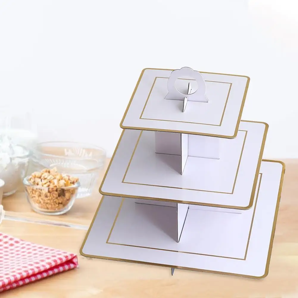 Attractive Cake Stand Durable 5 Colors Visual Effect Paper Dessert Holder Plate Dessert Stand Cake Holder Stand
Attractive Cake Stand Durable 5 Colors Visual Effect Paper Dessert Holder Plate Dessert Stand Cake Holder Stand