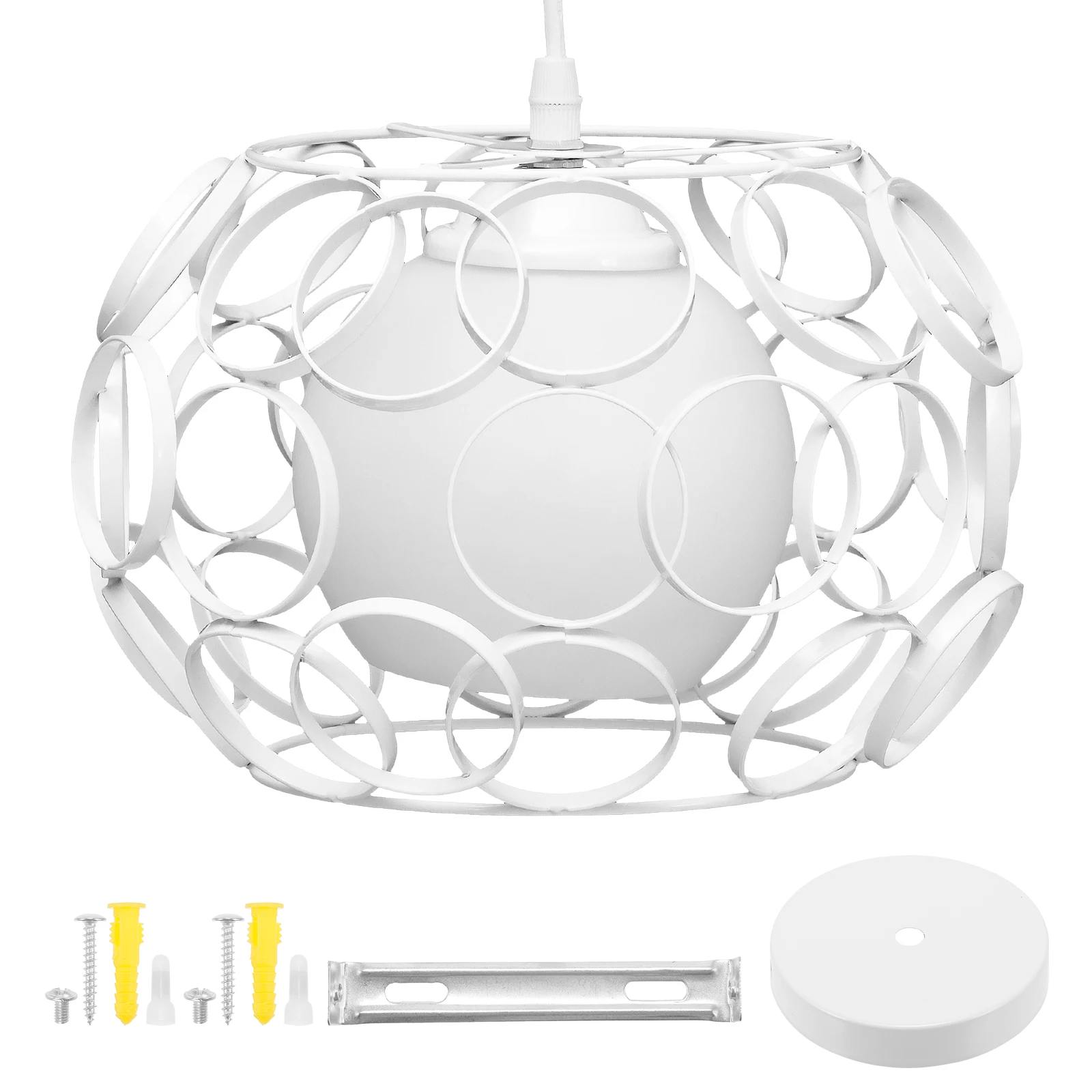 Hollow Ball Shape Hanging Light With E27 Screw Mouth 220V Round Glass Hanging Light Smooth Hollow Wrought Iron Hanging Light 
Hollow Ball Shape Hanging Light With E27 Screw Mouth 220V Round Glass Hanging Light Smooth Hollow Wrought Iron Hanging Light