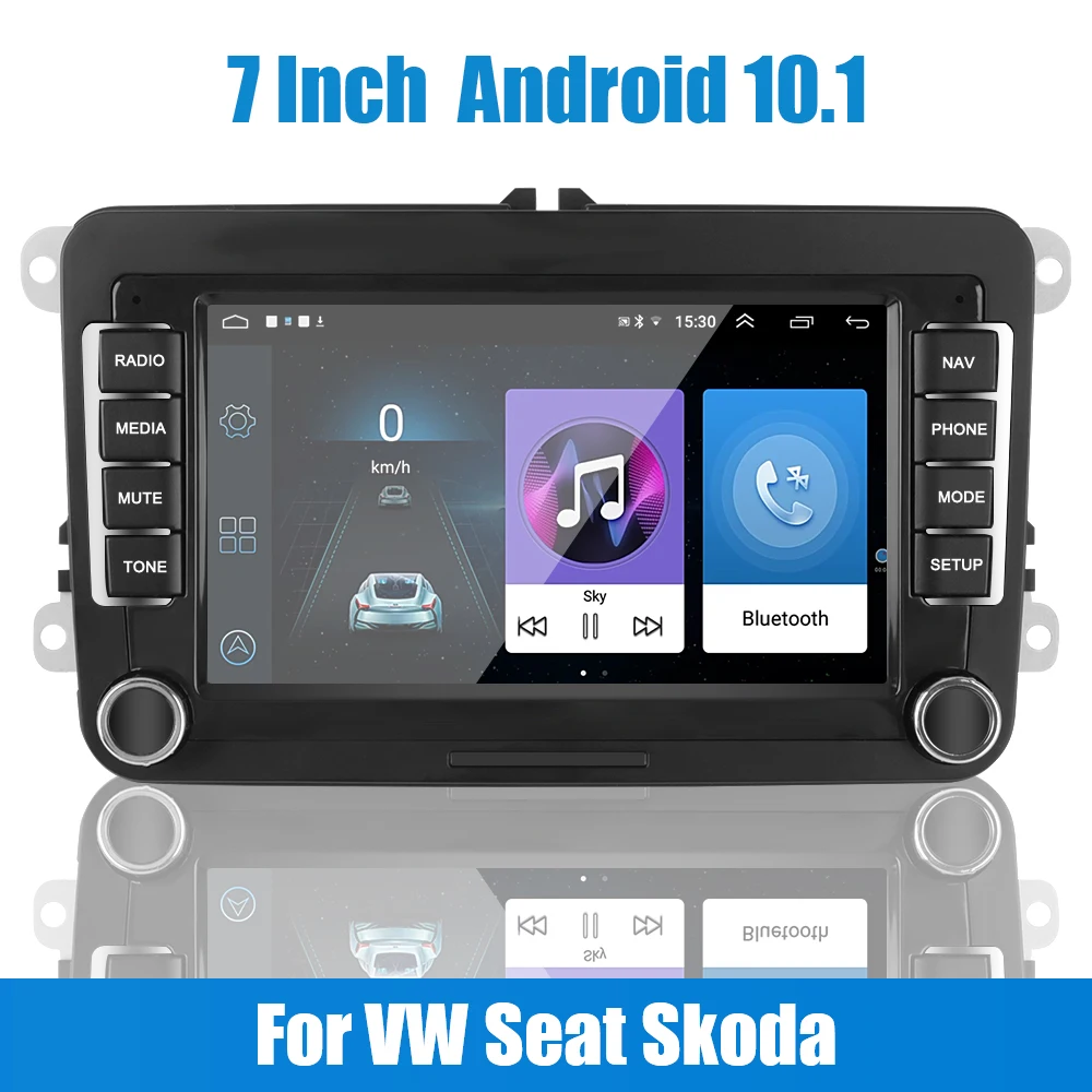 2 Din For VW/Volkswagen Seat Skoda Golf Passat Android 10.1 Bluetooth WiFi GPS Car Radio 7 Inch Multimedia Player 1G+16G
2 Din For VW/Volkswagen Seat Skoda Golf Passat Android 10.1 Bluetooth WiFi GPS Car Radio 7 Inch Multimedia Player 1G+16G