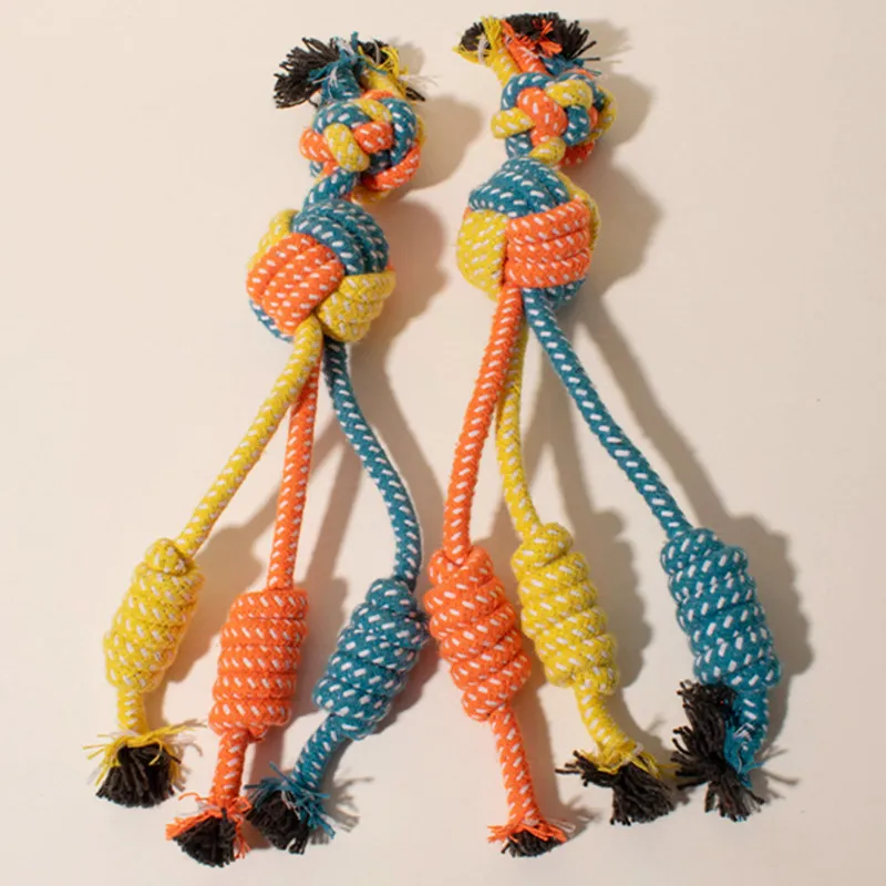 Dog Toys Cotton Ropes Toy Dogs Teeth Cleaning Woven Ropes Dogs Toys Bite Resistant Interactive Dog Toy Chew Proof Pet Products
Dog Toys Cotton Ropes Toy Dogs Teeth Cleaning Woven Ropes Dogs Toys Bite Resistant Interactive Dog Toy Chew Proof Pet Products