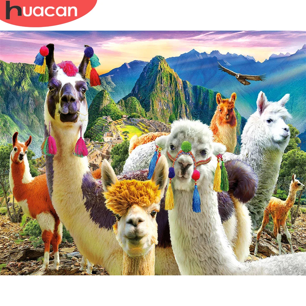 HUACAN Painting By Numbers Animal Alpaca Wall Art On Canvas For Adults DIY Frame Picture Acrylic Home Decoration 75x60cm
HUACAN Painting By Numbers Animal Alpaca Wall Art On Canvas For Adults DIY Frame Picture Acrylic Home Decoration 75x60cm