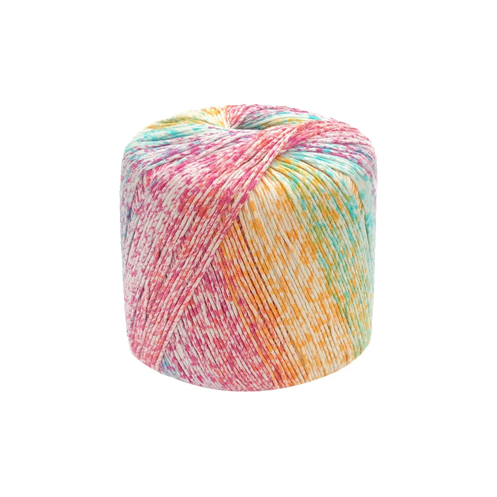 Yarn Cotton Crochet Knitting Thread Hand Gradient Rope Soft Line Crocheting Skeins Material Rainbow Weaving Acrylic Craft Cord
Yarn Cotton Crochet Knitting Thread Hand Gradient Rope Soft Line Crocheting Skeins Material Rainbow Weaving Acrylic Craft Cord