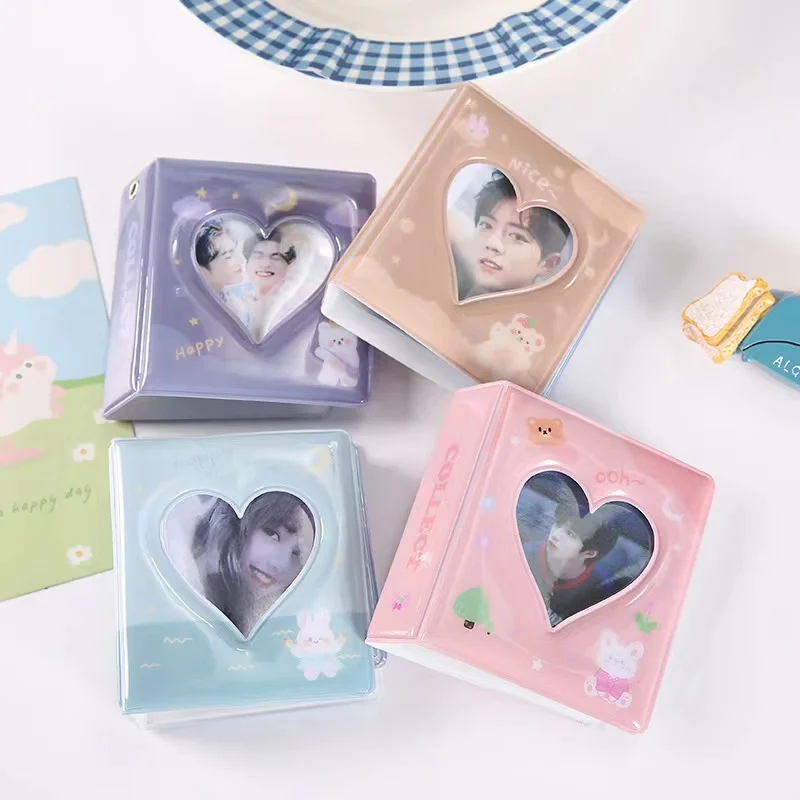 Heart hollow Kpop Photocards 6x6/10x10cm 36sheets Collect Book Card Protector Idol Photo Square storage book photo album
Heart hollow Kpop Photocards 6x6/10x10cm 36sheets Collect Book Card Protector Idol Photo Square storage book photo album