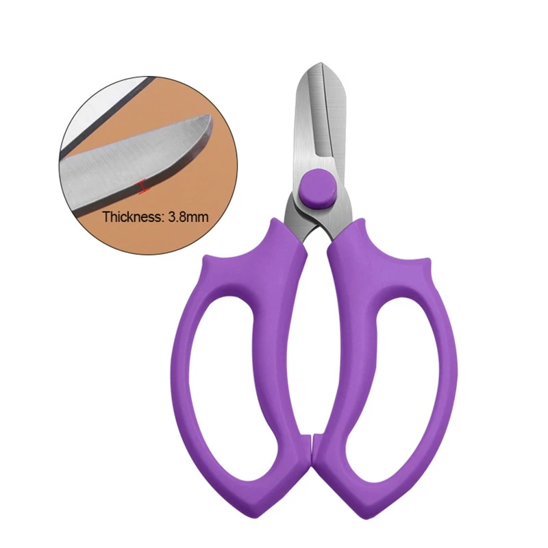 Садовые ножницы, прочные цветочные ножницы, сверхмощные ножницы для обрезки цветов, ножницы с удобной ручкой для обрезки
Садовые ножницы, прочные цветочные ножницы, сверхмощные ножницы для обрезки цветов, ножницы с удобной ручкой для обрезки