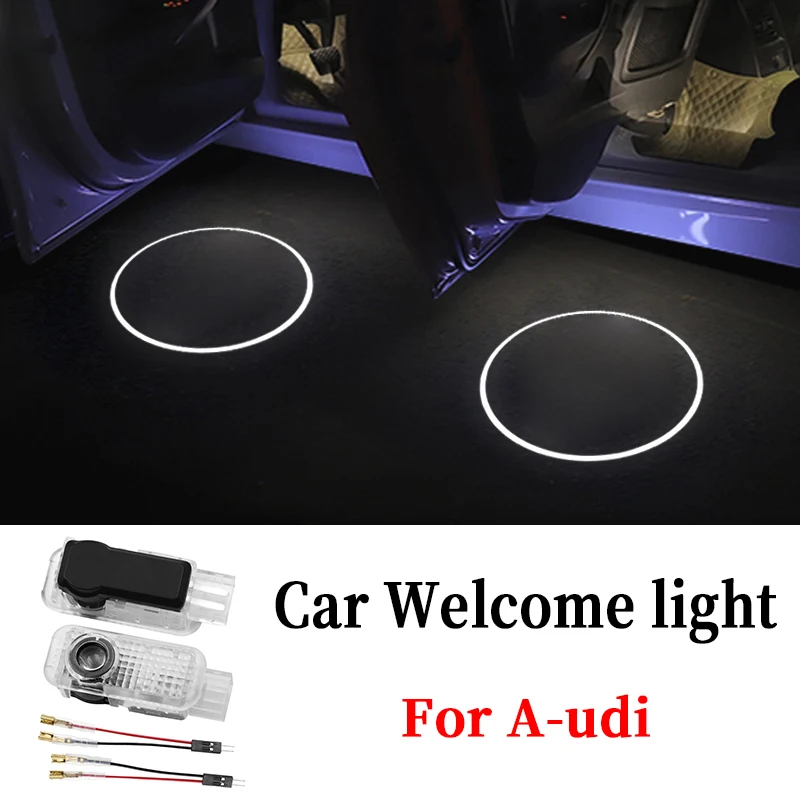 2Pcs Car Accessories Welcome Light for Audi A4 B5 B6 B7 8P 8V 8L A5 C7 4F A8 Q2 Q7 RS3 RS4 RS5 RS6 TT 4L R8
2Pcs Car Accessories Welcome Light for Audi A4 B5 B6 B7 8P 8V 8L A5 C7 4F A8 Q2 Q7 RS3 RS4 RS5 RS6 TT 4L R8
