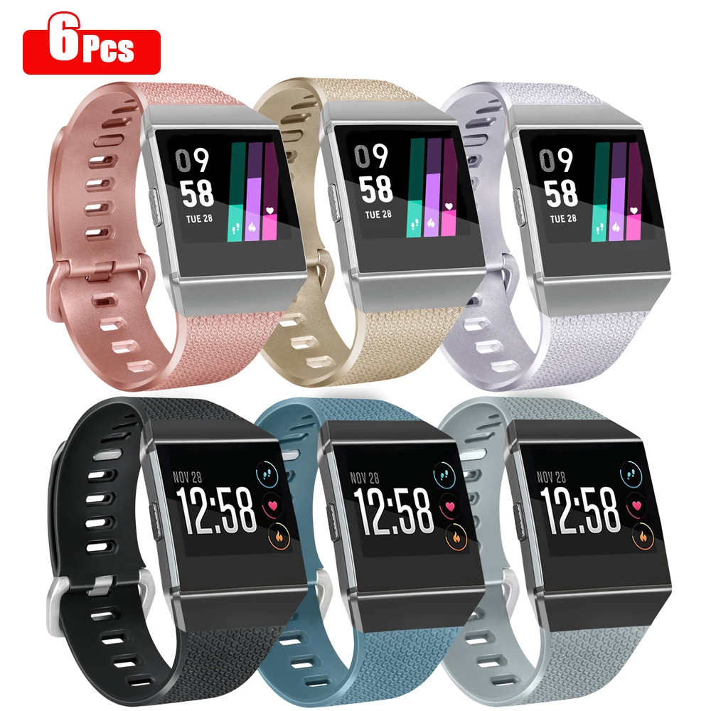 6 шт./лот ремешок для часов Fitbit ionic, мягкий ТПУ ремешок для наручных часов, Браслет для Fitbit inoic, ремешок correa L/S, размер
6 шт./лот ремешок для часов Fitbit ionic, мягкий ТПУ ремешок для наручных часов, Браслет для Fitbit inoic, ремешок correa L/S, размер