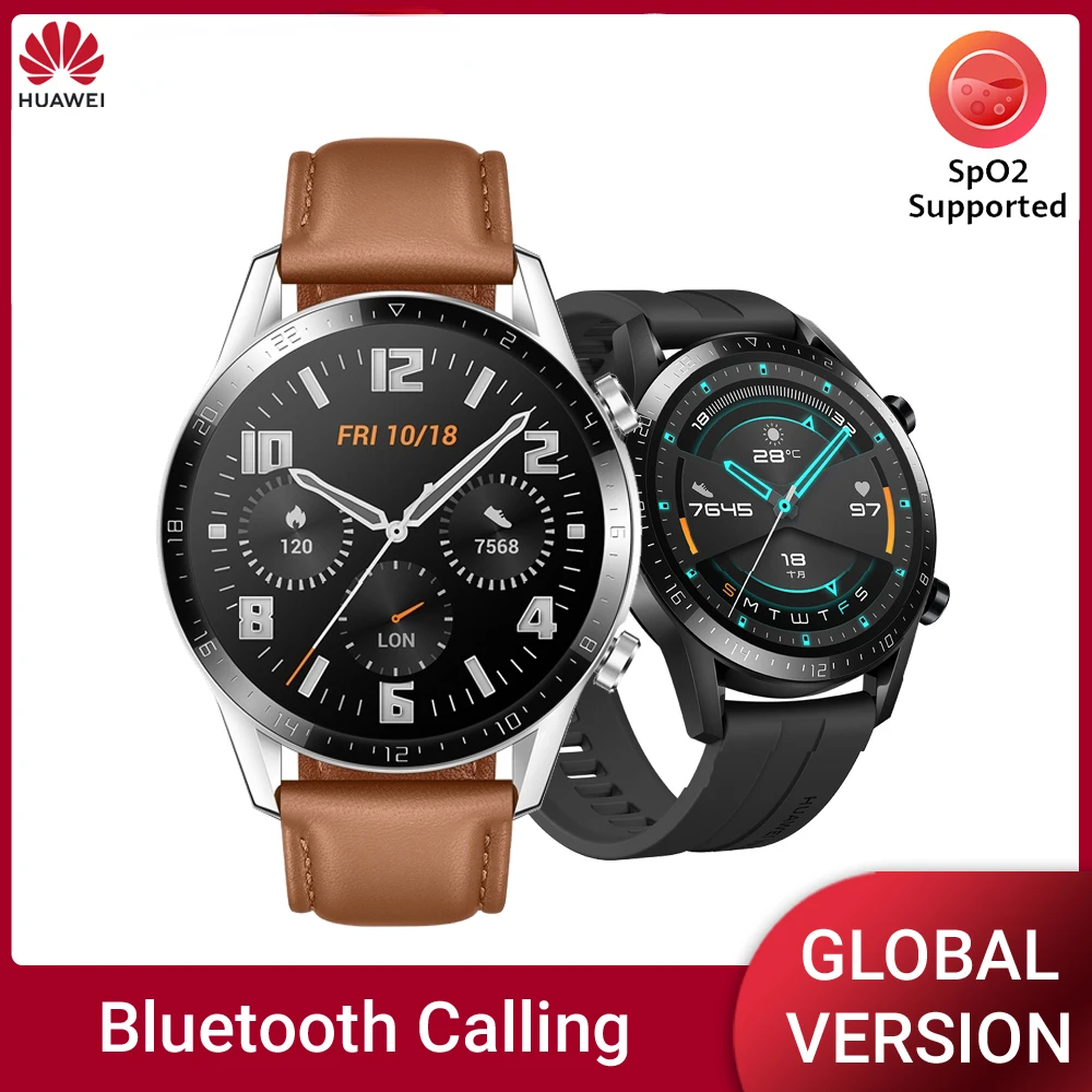 HUAWEI WATCH GT 2 Smart watch,SmartWatch for Man,1.39'' AMOLED HD Touchscreen, 2-Week Battery Life, GPS and GLONASS, SpO2
HUAWEI WATCH GT 2 Smart watch,SmartWatch for Man,1.39'' AMOLED HD Touchscreen, 2-Week Battery Life, GPS and GLONASS, SpO2