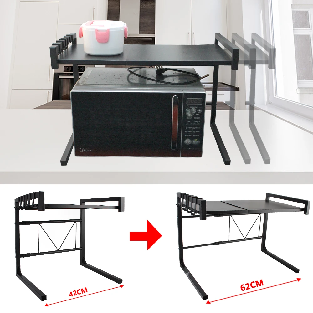 Microwave Oven Rack Kitchen Shelf Spice Organizer Storage Telescopic Cabinet Dish Shelving
Microwave Oven Rack Kitchen Shelf Spice Organizer Storage Telescopic Cabinet Dish Shelving