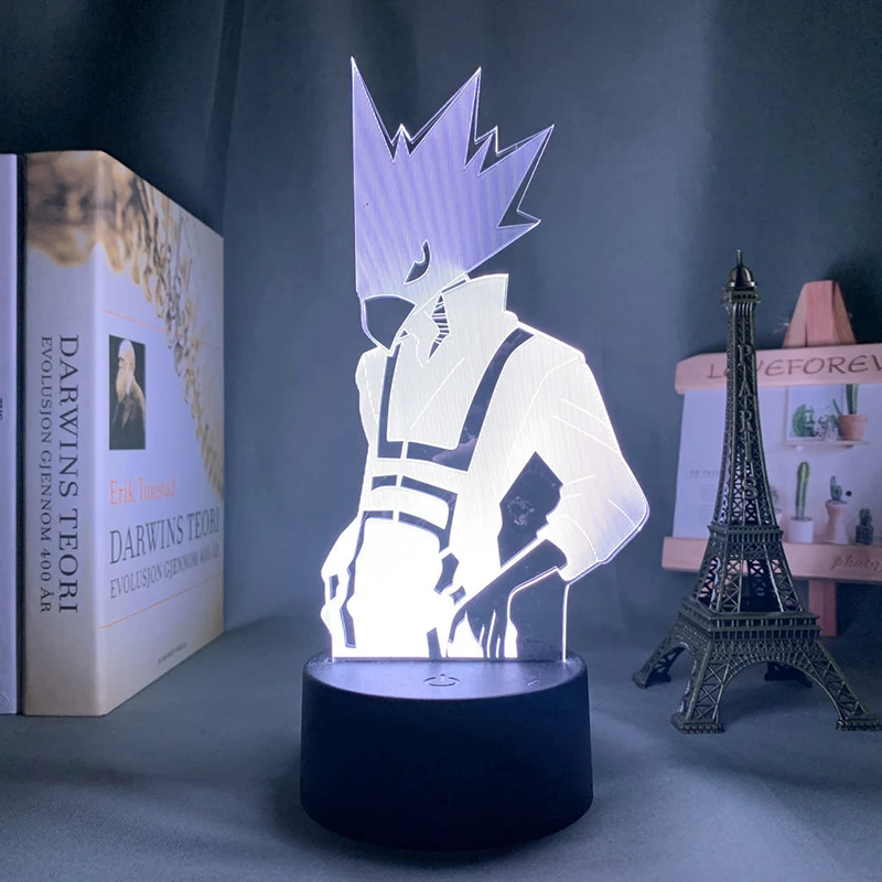 My hero academia boku no Tokoyami Fumikage 3d led lamp for bedroom night lights anime figure avatar room decor mange cute gift
My hero academia boku no Tokoyami Fumikage 3d led lamp for bedroom night lights anime figure avatar room decor mange cute gift