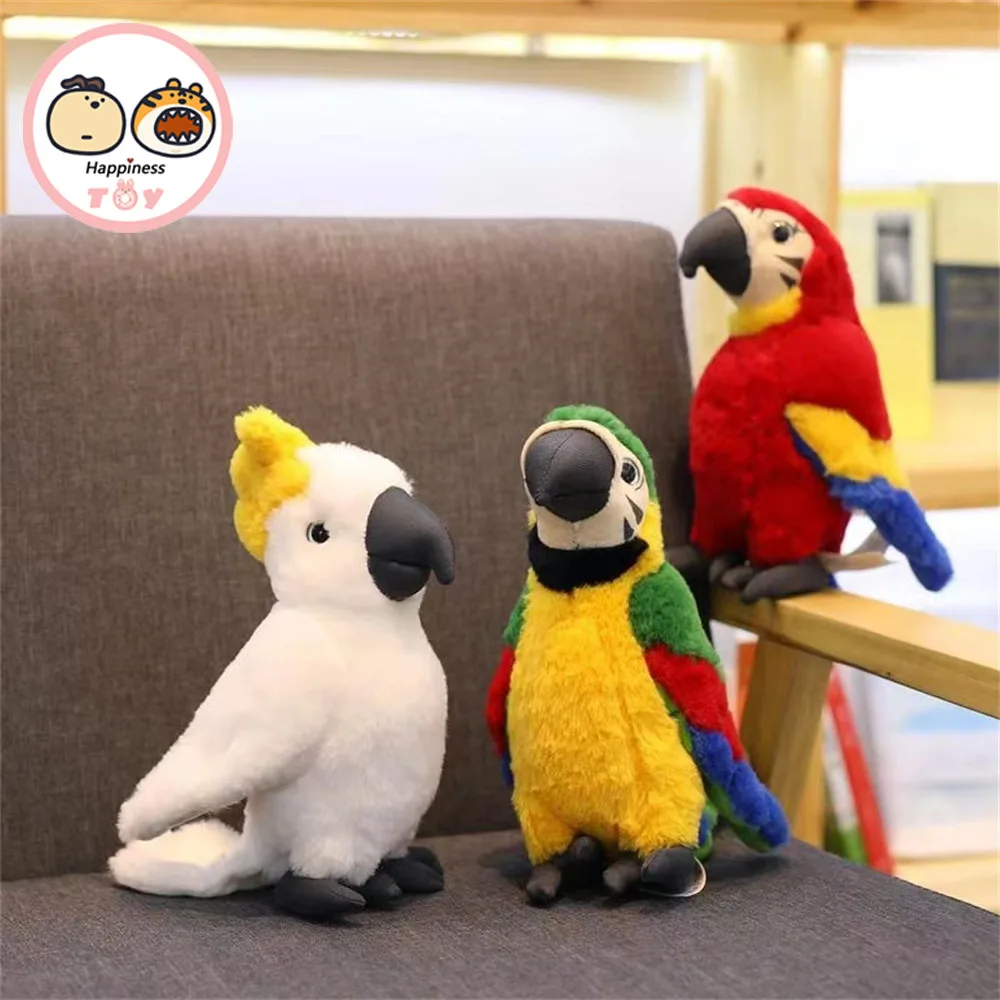 Colorful Lifelike Parrot Plush Toys Cute Birds Stuffed Doll Birthday Christmas Gift For Children Kids Home Decoration
Colorful Lifelike Parrot Plush Toys Cute Birds Stuffed Doll Birthday Christmas Gift For Children Kids Home Decoration