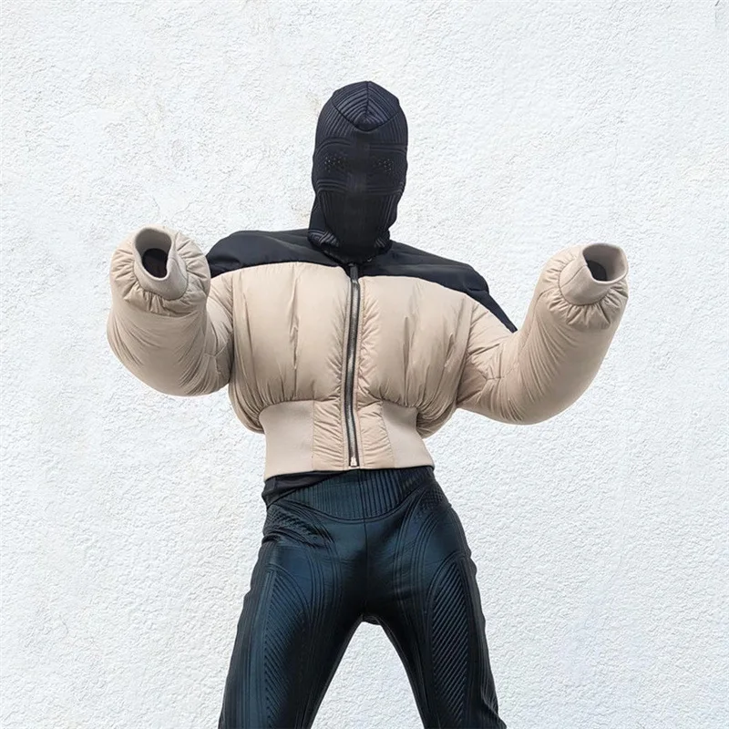 Женское утепленное пальто с воротником-стойкой, Повседневная модная утепленная хлопковая куртка с длинными рукавами, Осень-зима 2022 
Женское утепленное пальто с воротником-стойкой, Повседневная модная утепленная хлопковая куртка с длинными рукавами, Осень-зима 2022