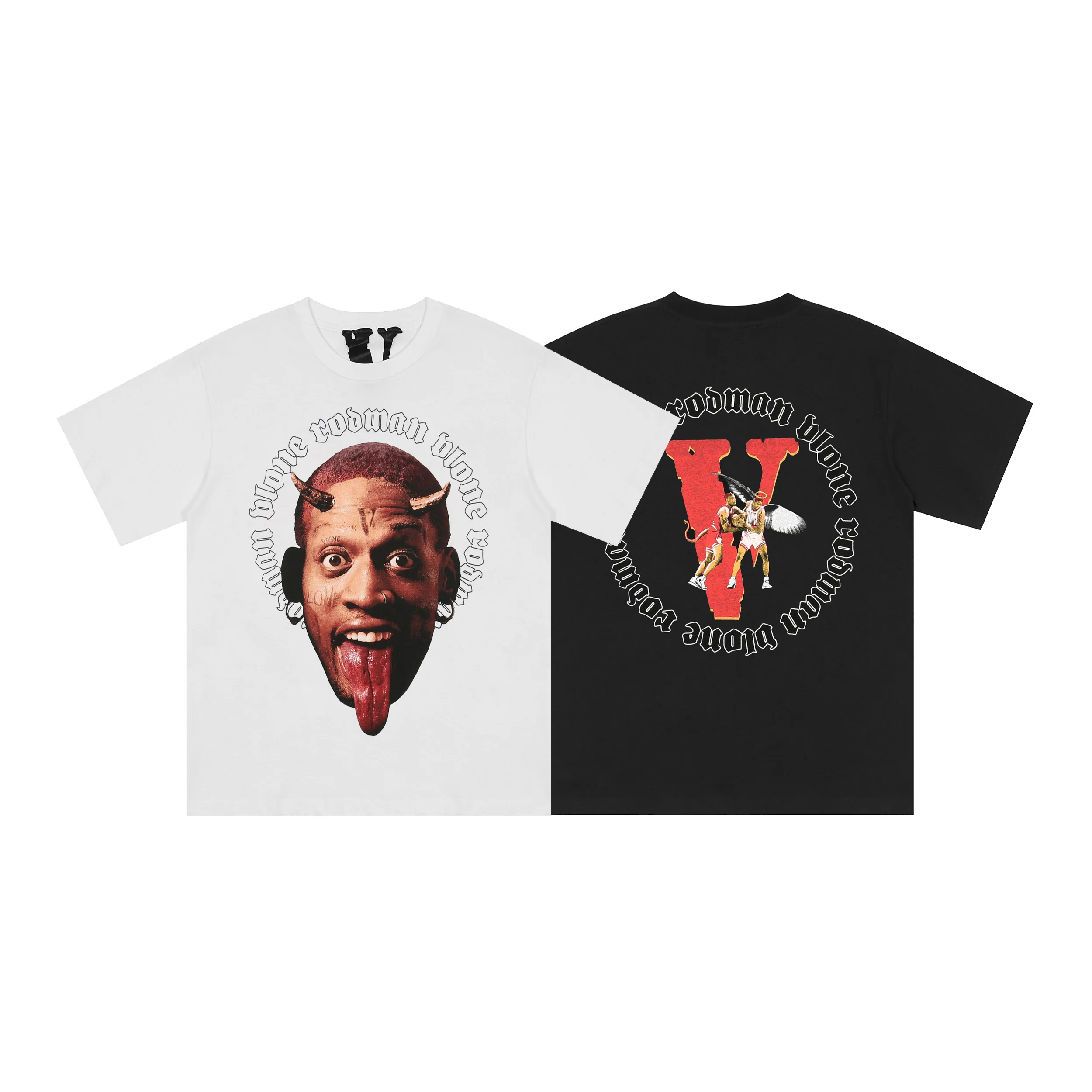 VLONE Men's / Women's Couples Casual Fashion Trend High Street Loose HIP-HOP100% Cotton Printed Round Neck T-Shirt 6172
VLONE Men's / Women's Couples Casual Fashion Trend High Street Loose HIP-HOP100% Cotton Printed Round Neck T-Shirt 6172