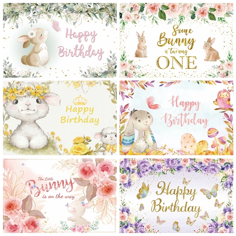 Yeele Baby 1st Birthday Backdrop Rabbit Butterfly Flowers Deer Balloon Party Decor Photography Photocall Background Banner Props
Yeele Baby 1st Birthday Backdrop Rabbit Butterfly Flowers Deer Balloon Party Decor Photography Photocall Background Banner Props