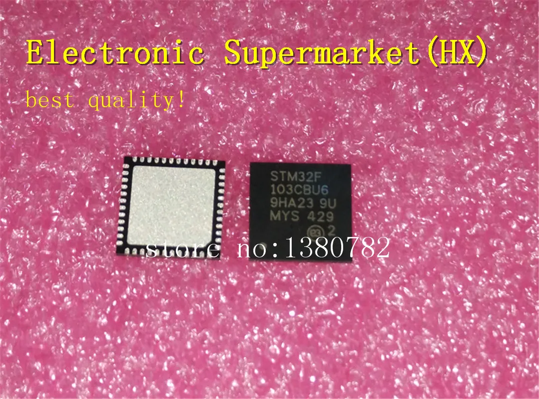 Бесплатная доставка 20 шт./лот STM32F103CBU6 QFN48 100% новая Оригинальная фотография!
Бесплатная доставка 20 шт./лот STM32F103CBU6 QFN48 100% новая Оригинальная фотография!