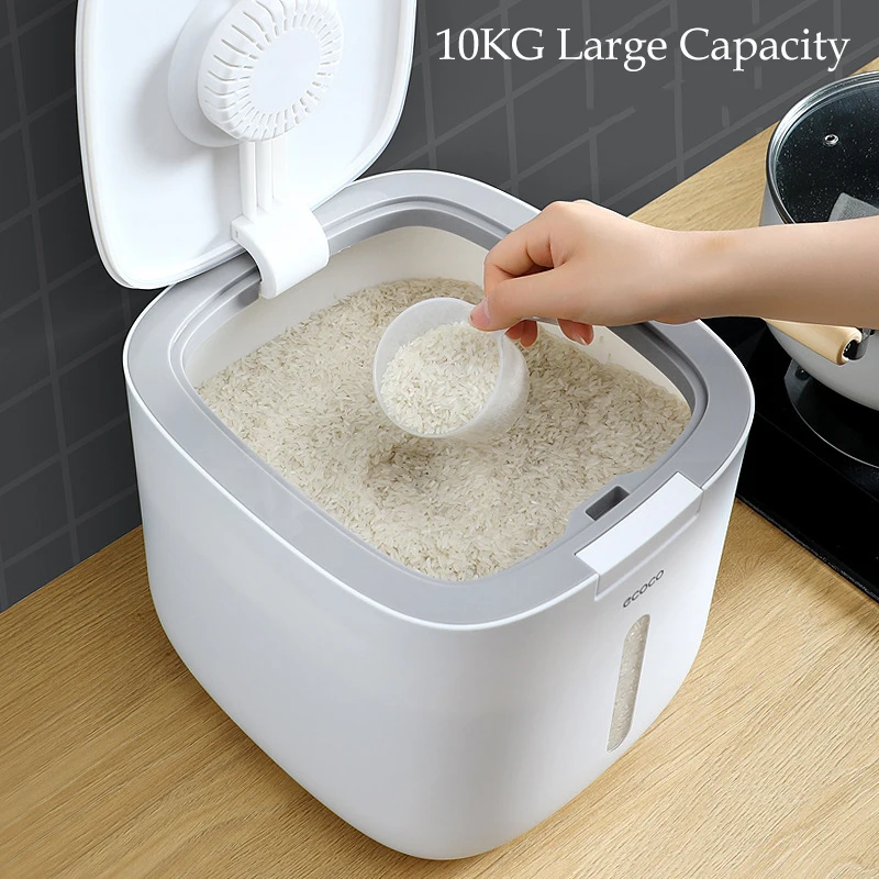 Kitchen Collection Nano Bucket 5/10L Insect-Proof Moisture-Proof Sealed Rice Cylinder Grain Dog Food Household Storage Rice Box
Kitchen Collection Nano Bucket 5/10L Insect-Proof Moisture-Proof Sealed Rice Cylinder Grain Dog Food Household Storage Rice Box