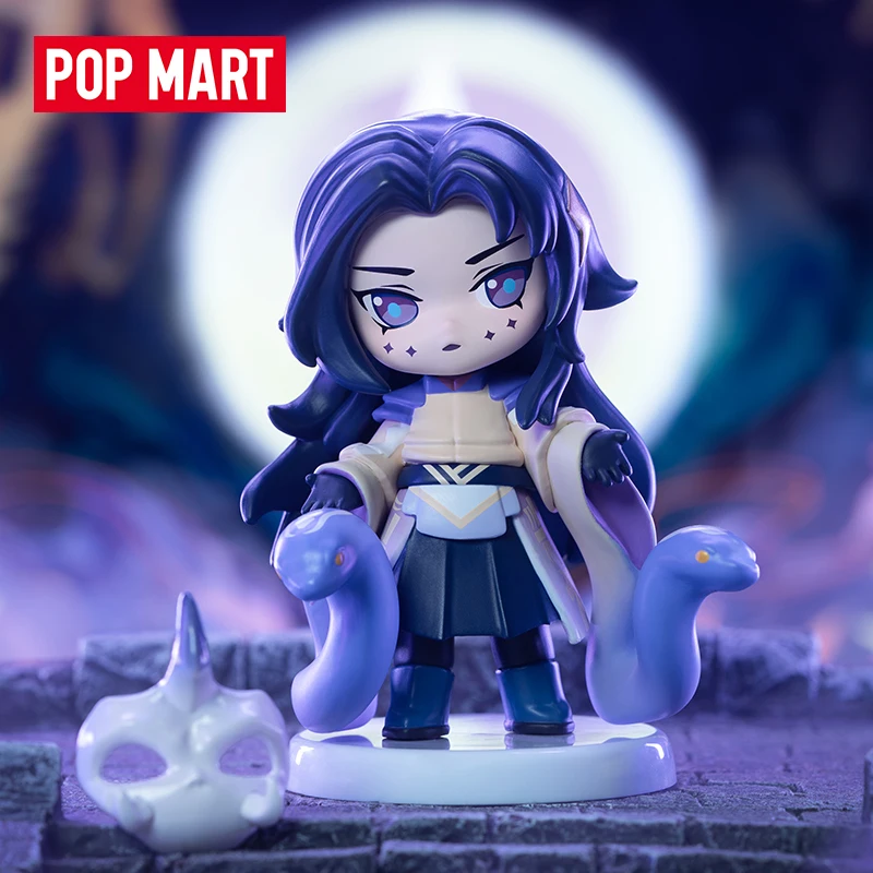 

POP MART Onmyoji Классическая стильная серия глухая коробка Toy Caja Ciega детская кавайная кукла экшн-Фигурки игрушки для мальчиков сюрприз модель зага...