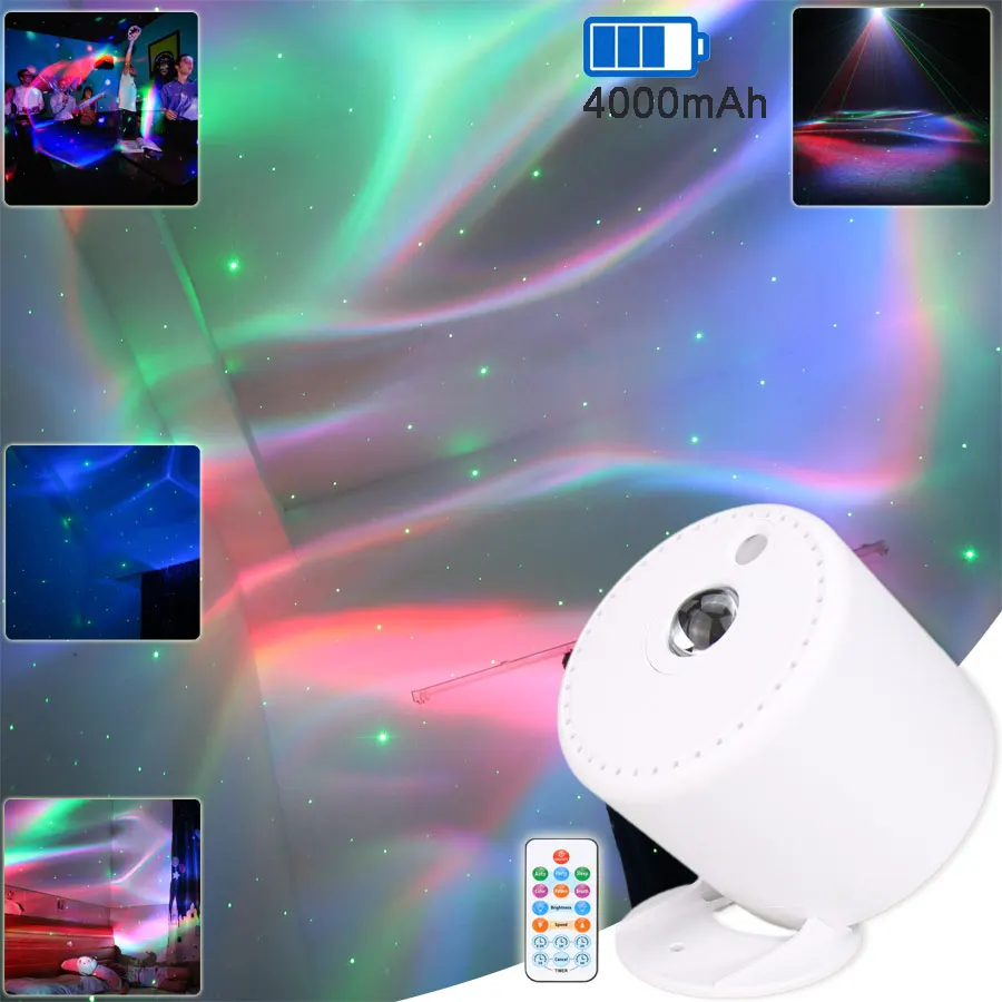 

Лазерный проектор RGB светодиодный ночник Galaxy Aurora для детей проектор звезд неба USB Туманность спальня рядом лампа детский подарок