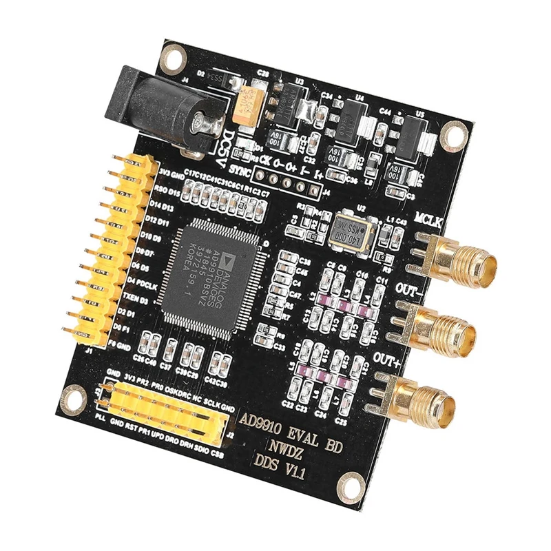 High Speed DDS Module Signal-Generator 14Bit 420M Output 1GSPS Sampling Rate Frequency Synthesizer Signal Generator
High Speed DDS Module Signal-Generator 14Bit 420M Output 1GSPS Sampling Rate Frequency Synthesizer Signal Generator